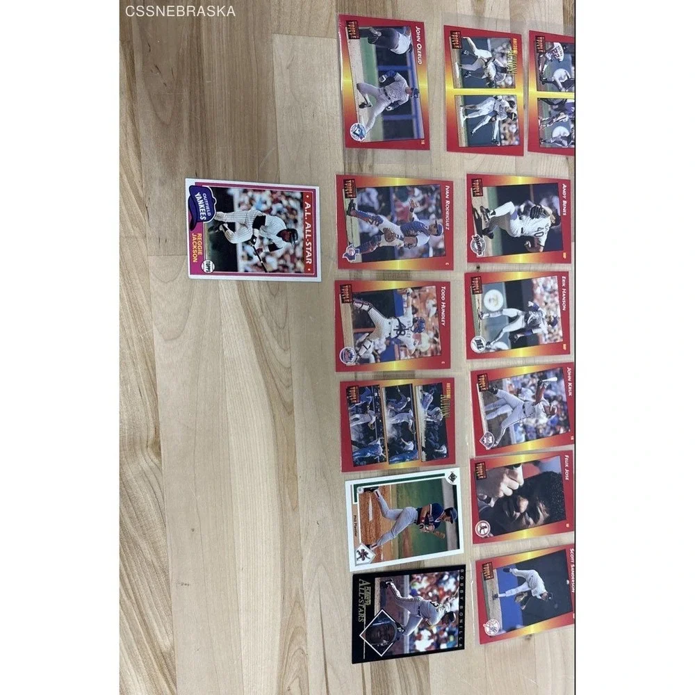 Vintage‎ 1992 Donruss Triple Play baseball trading cards